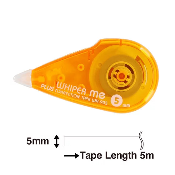 PLUS Whiper Me Correction Tape WH 905 Orange