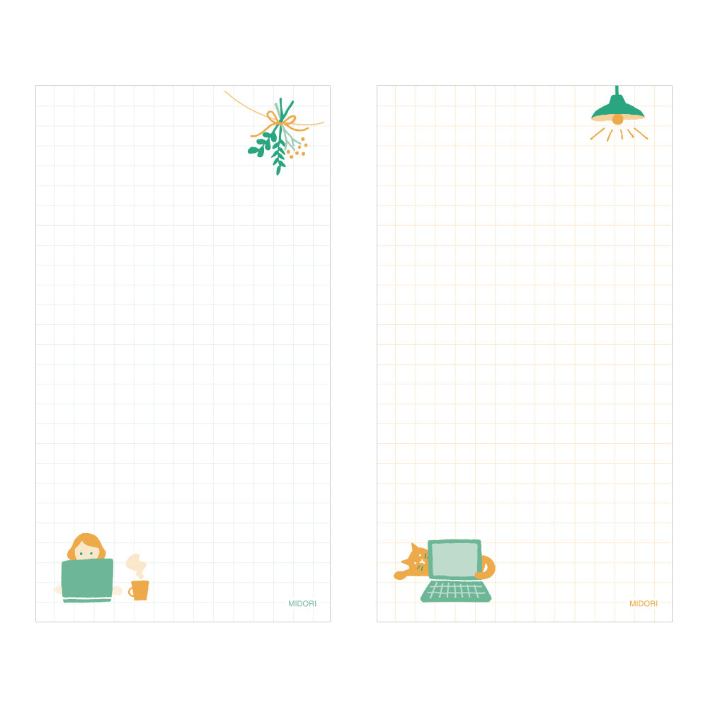 MIDORI Stand Memo Pad Vertical Type Free