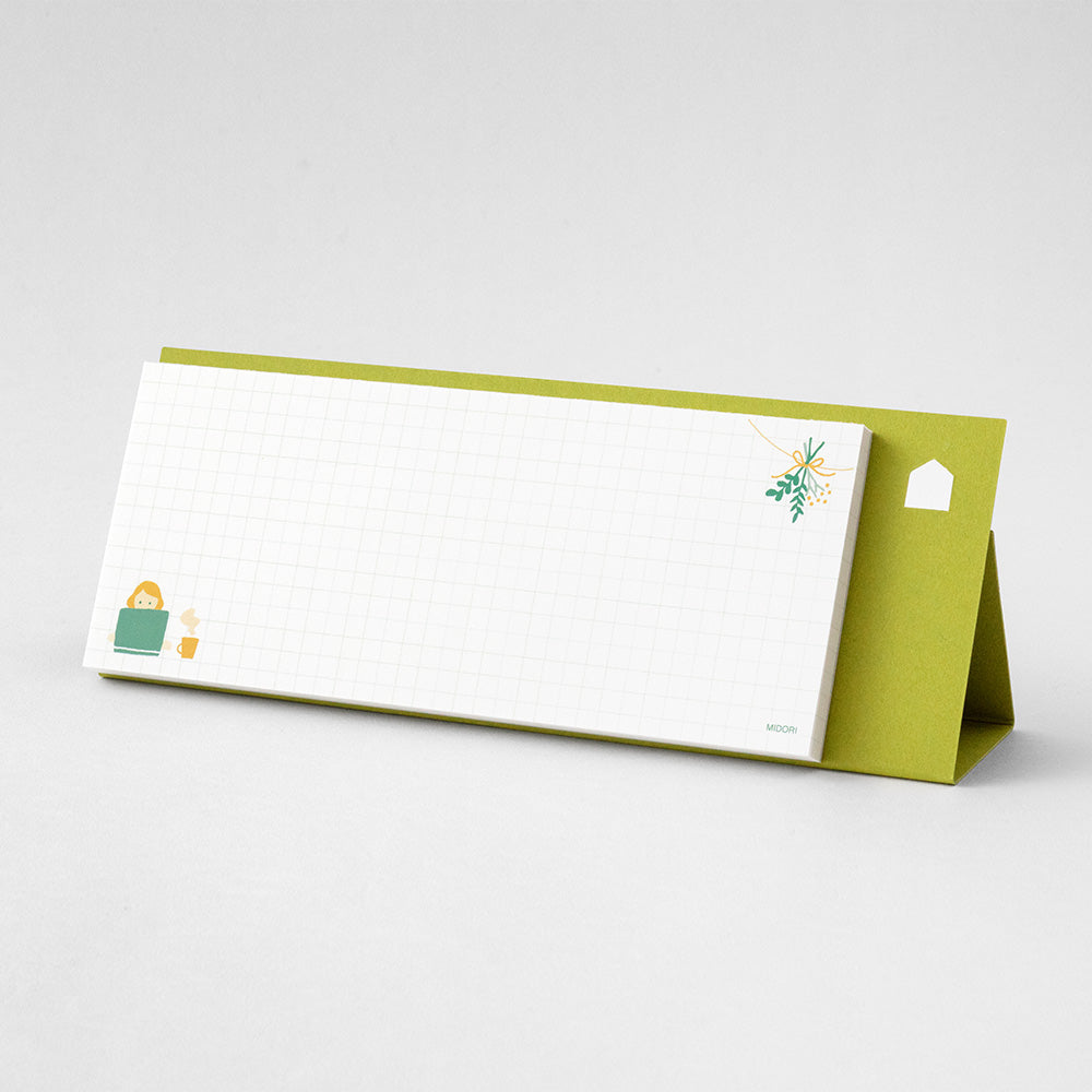MIDORI Stand Memo Pad Horizontal Type Free