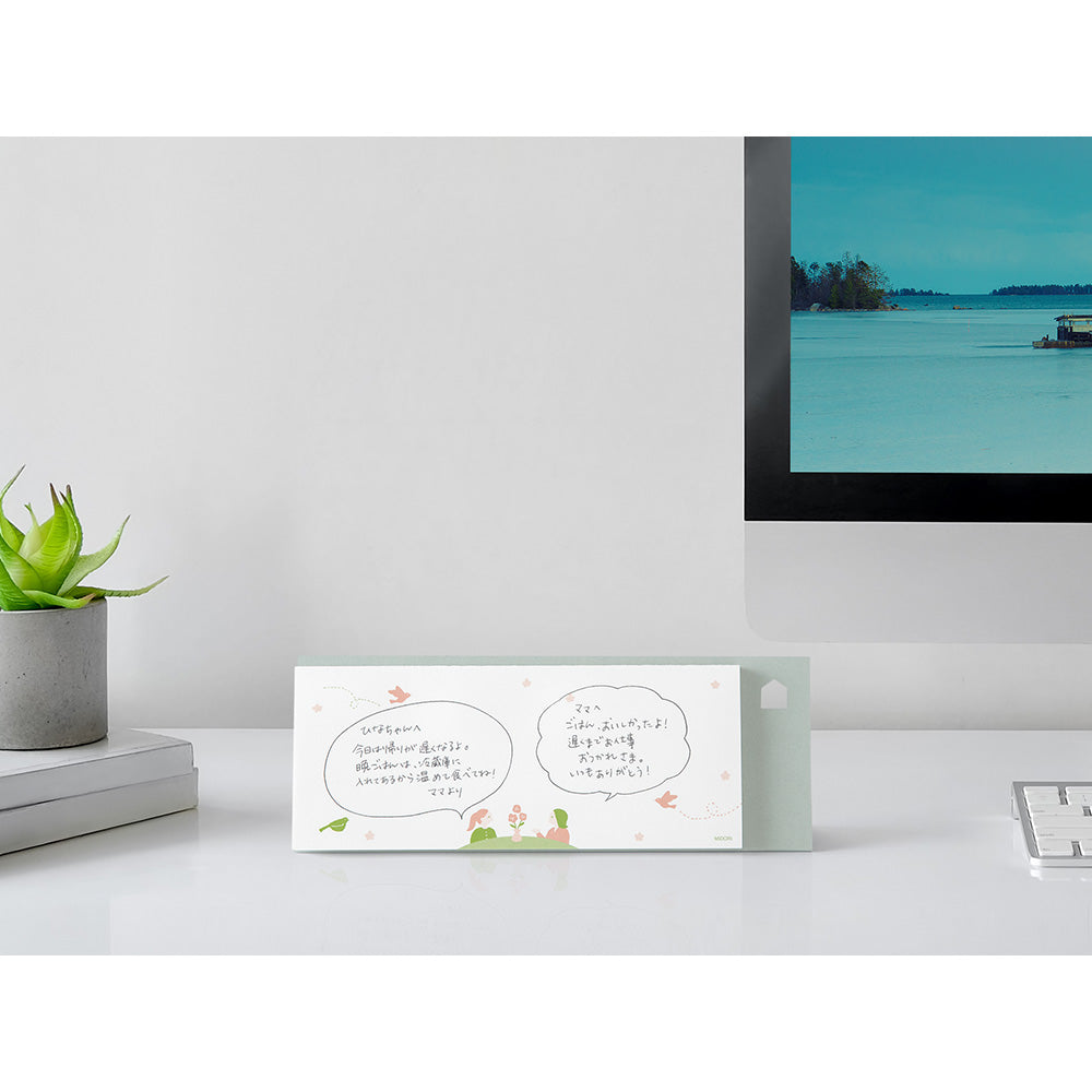 MIDORI Stand Memo Pad Horizontal Type Message