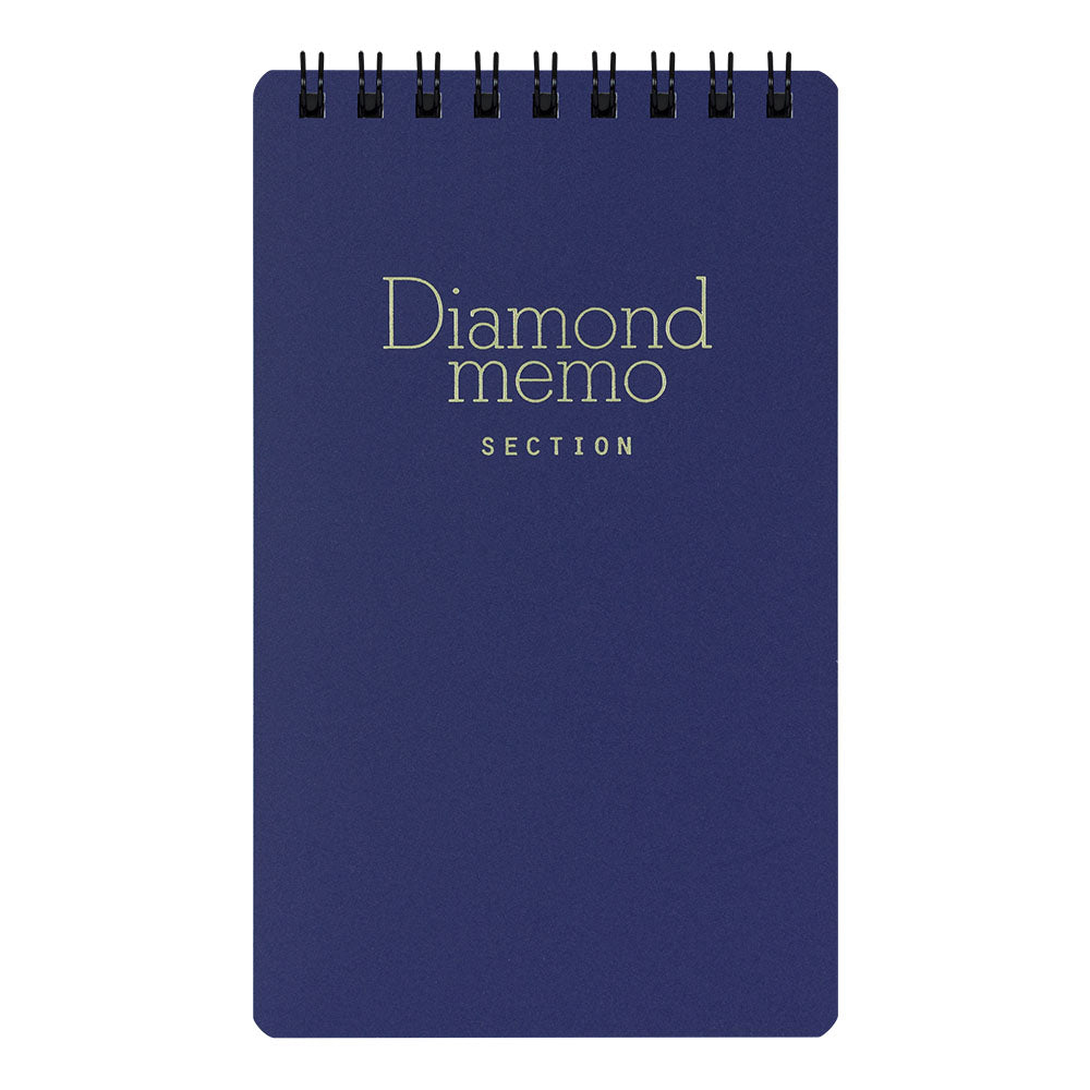 MIDORI Diamond Memo L Blue Grid
