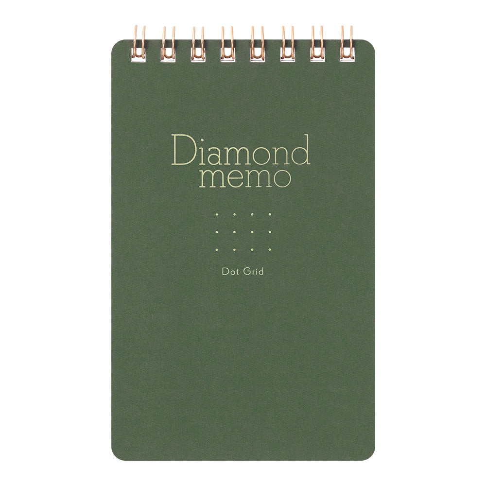 MIDORI 70th Anniv LE Diamond Memo Green Dot Grid