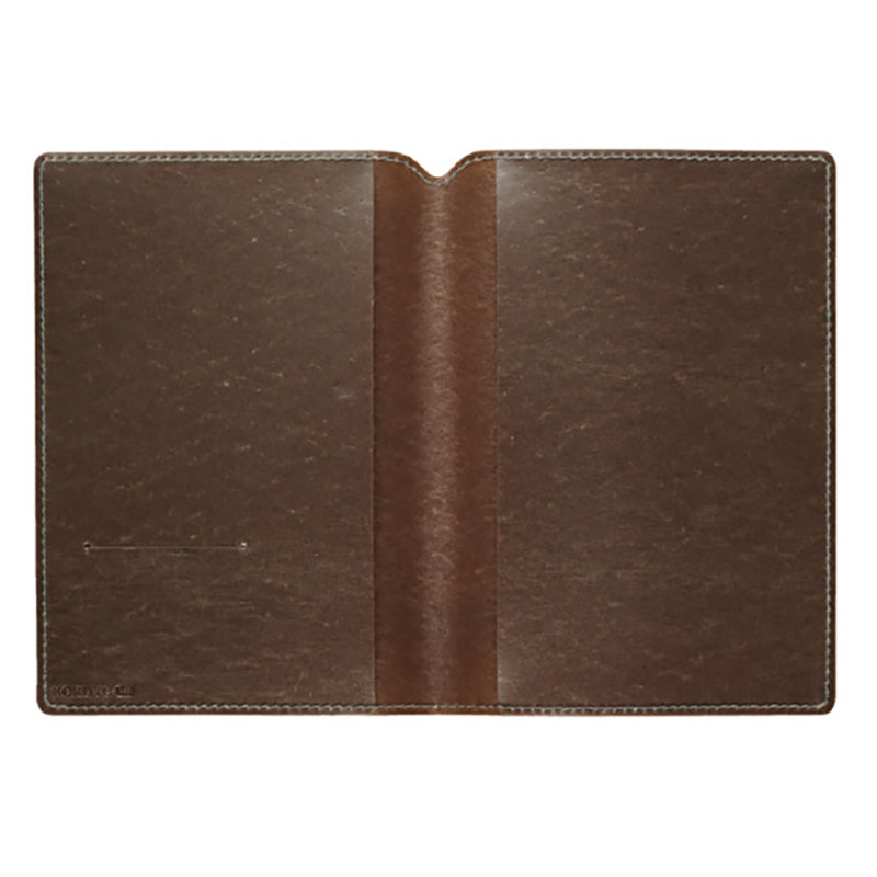 KOKUYO ME Notebook Cover Up-cycled B6 Cloth Brown Default Title