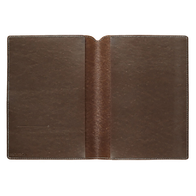 KOKUYO ME Notebook Cover Up-cycled A5 Cloth Brown Default Title