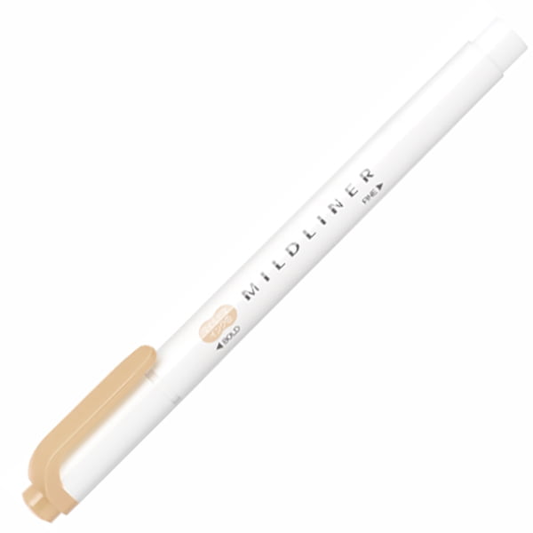ZEBRA Mildliner Highlighter WKT7 Mild Beige