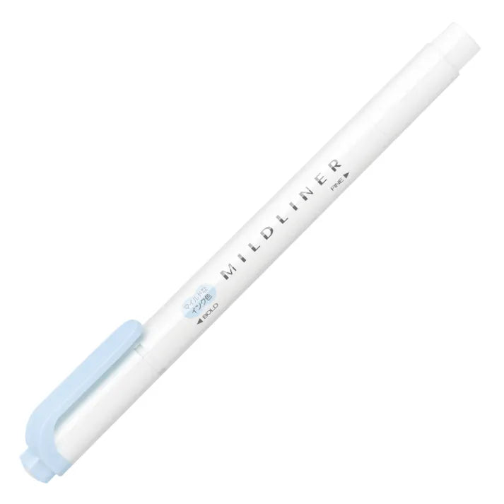 ZEBRA Mildliner Highlighter WKT7 Mild Soda Blue
