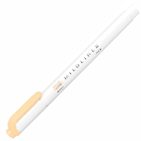 ZEBRA Mildliner Highlighter WKT7 Mild Honey Orange