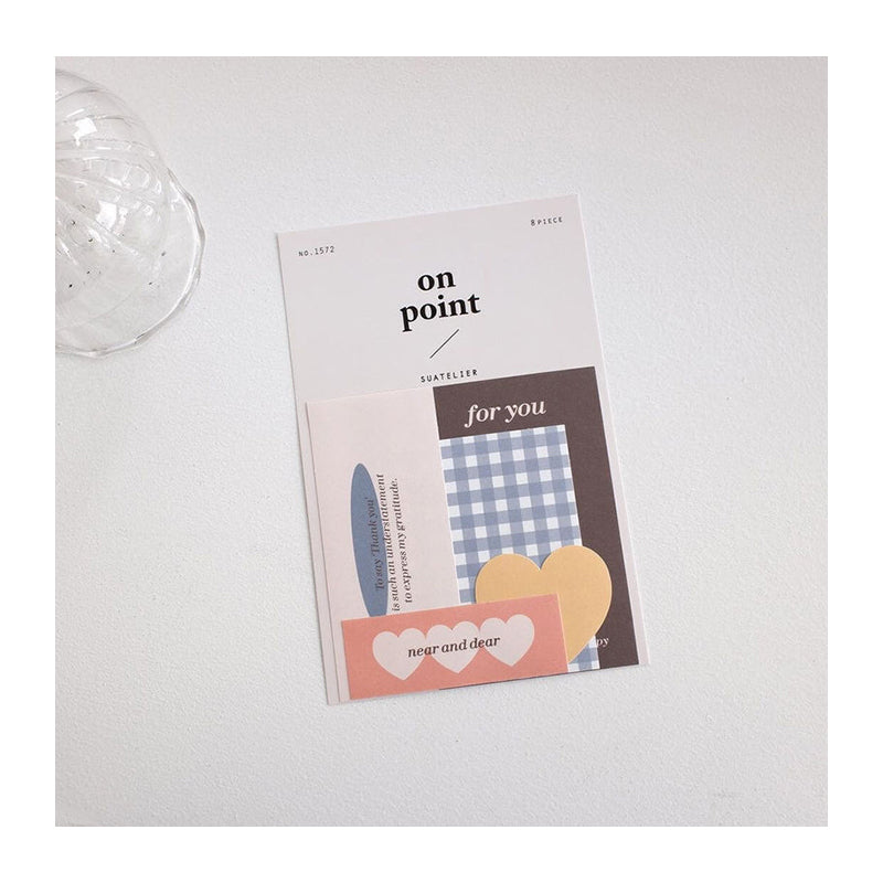 SUATELIER Stickers No.1572 On Point 07
