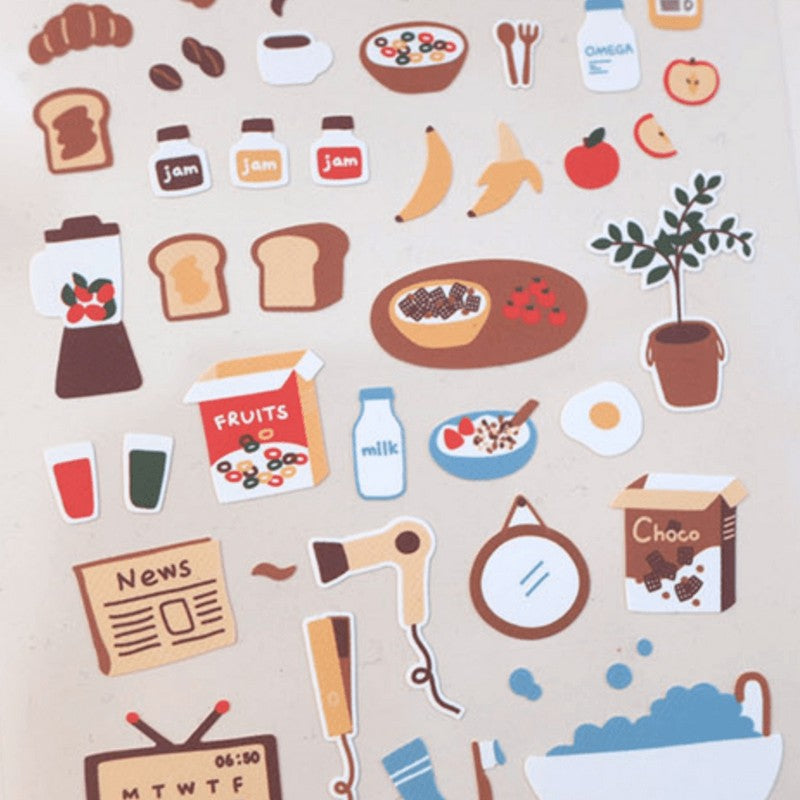 SUATELIER Stickers No.1123 Good Morning!