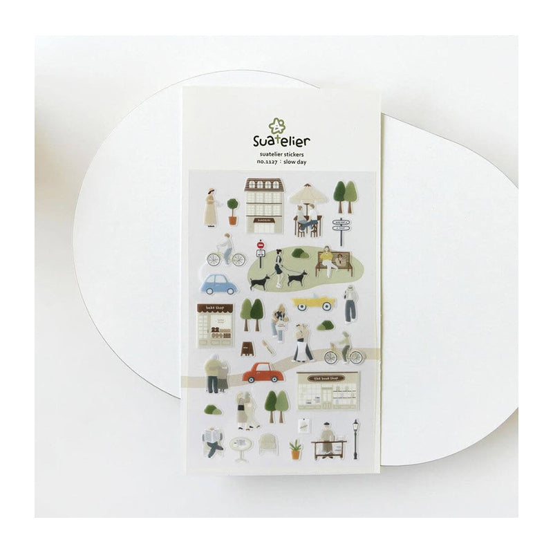SUATELIER Stickers No.1127 Slow Day