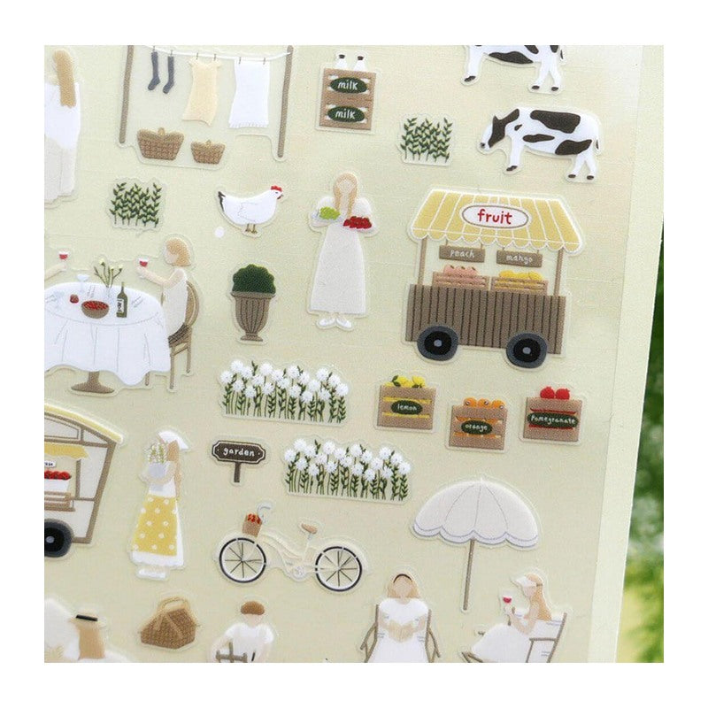 SUATELIER Stickers No.1128 Good Afternoon