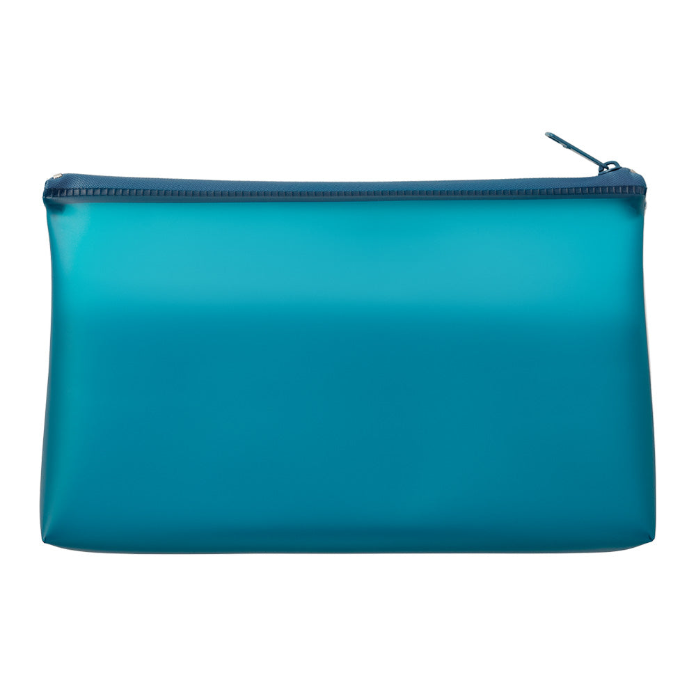 MIDORI Clear Soft Pouch Blue