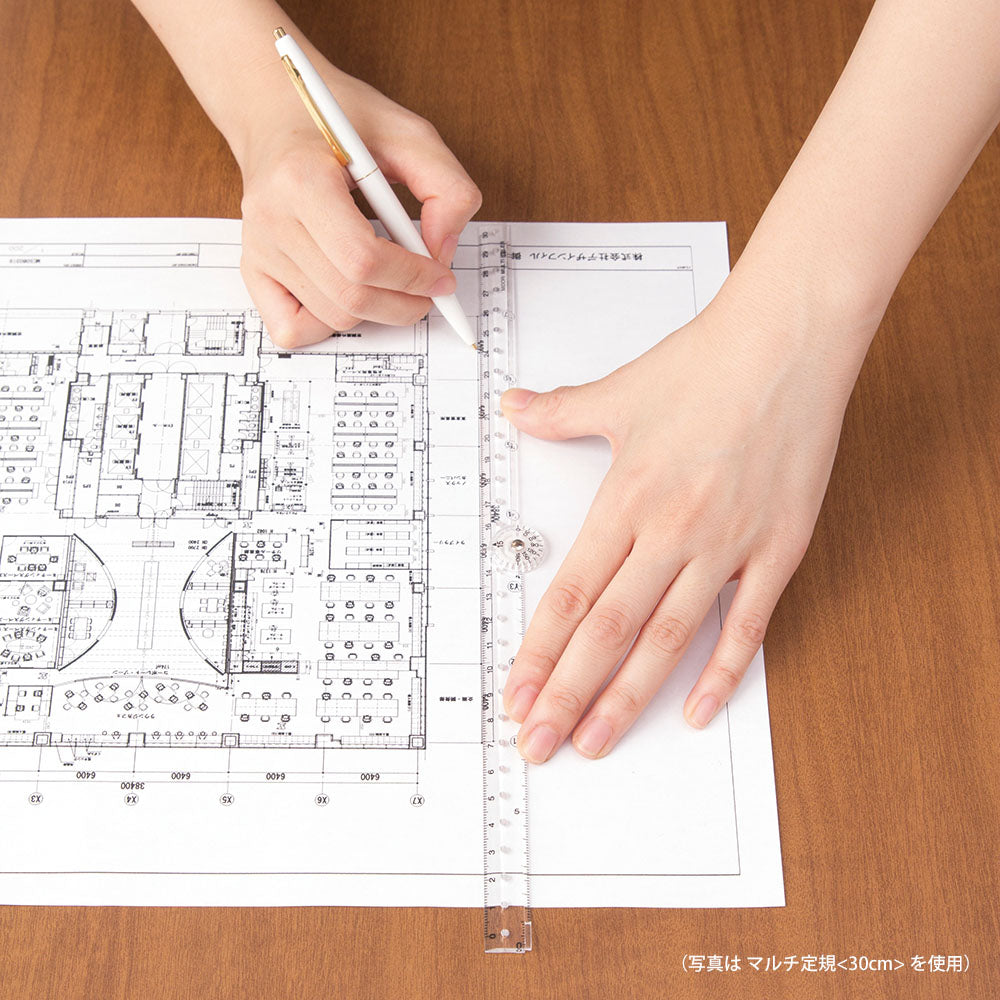 MIDORI Multi Ruler 16cm Pink