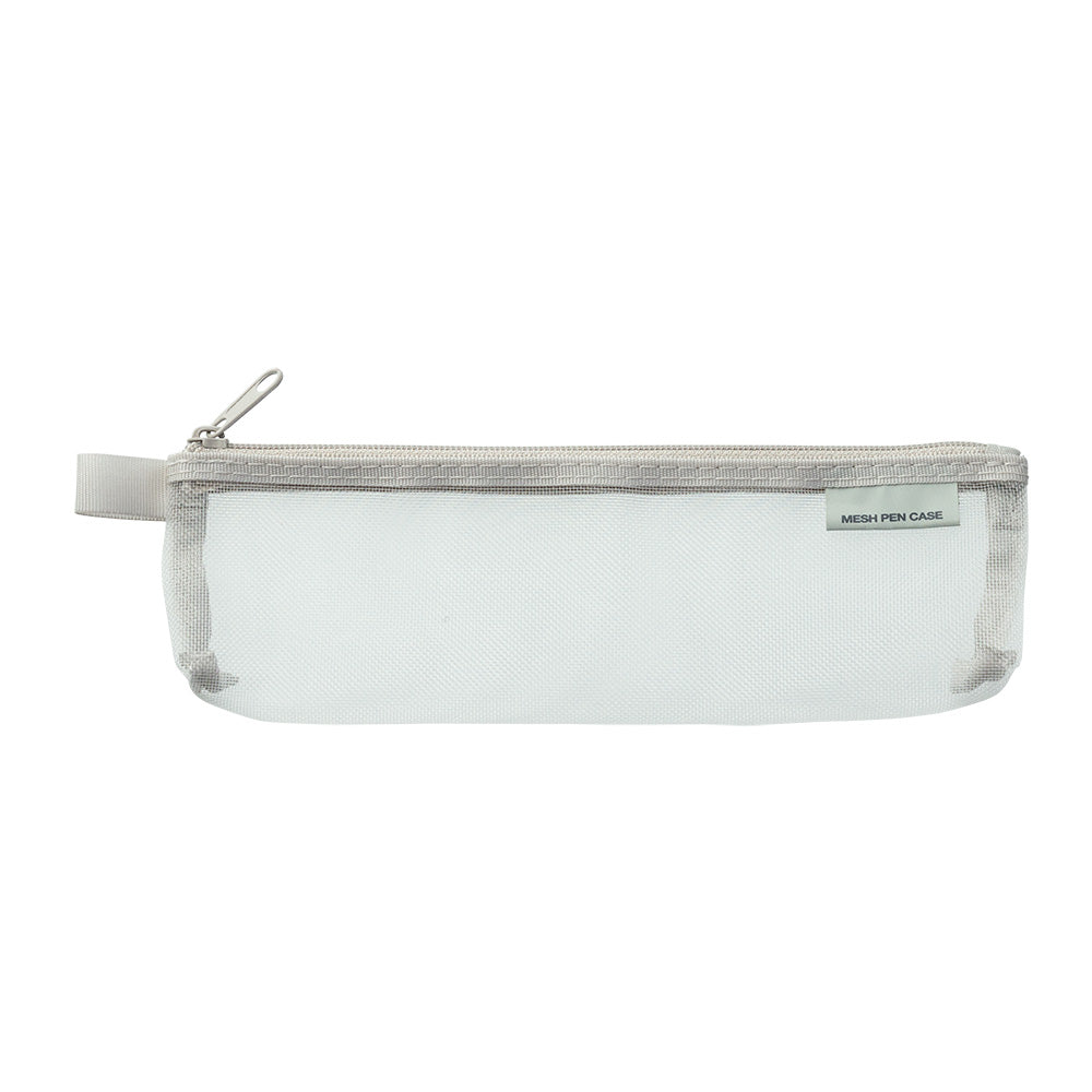 MIDORI Mesh Mini Pen Pouch Gray