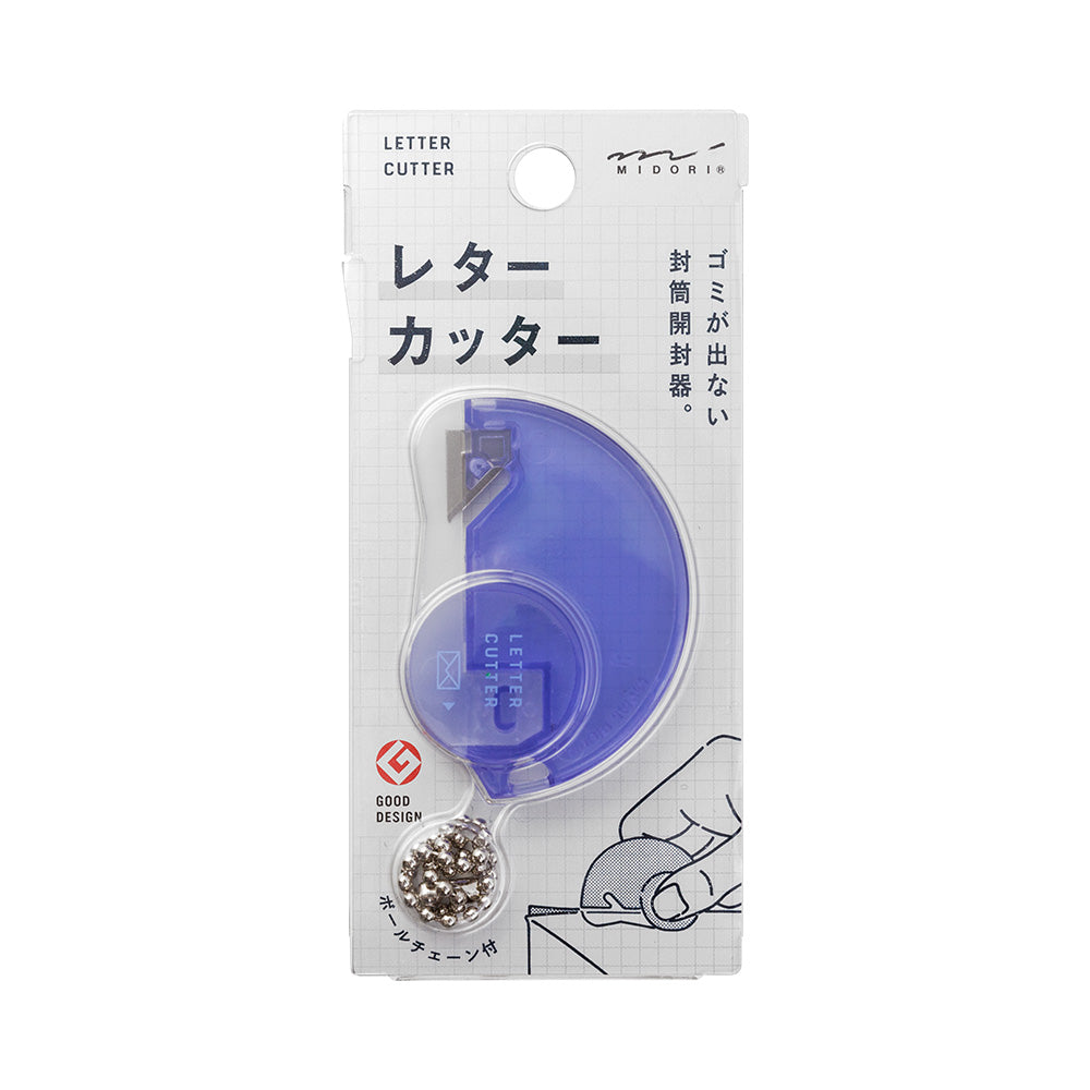 MIDORI Letter Cutter Blue