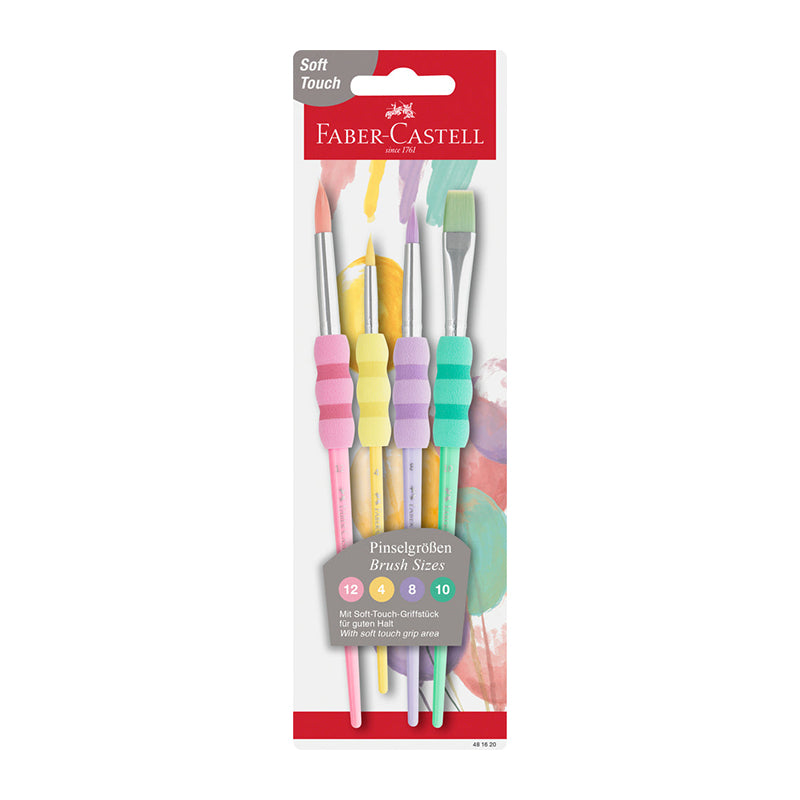 FC Soft Touch Brush 481620 Pastel Set of 4 Default Title