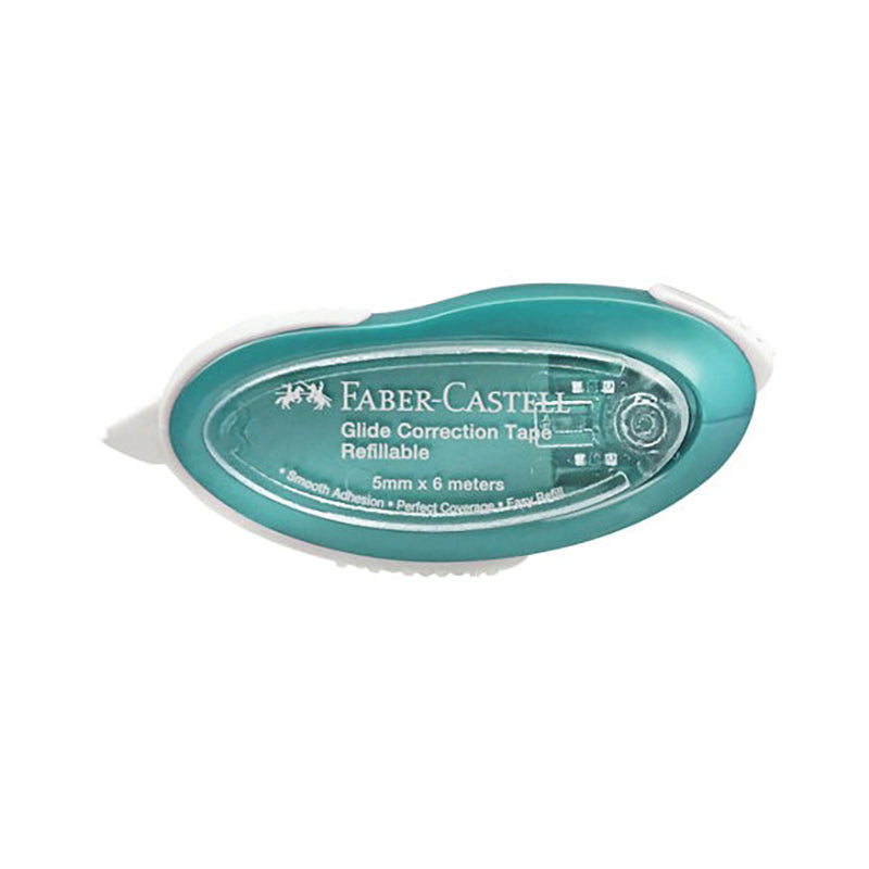 FABER-CASTELL Glide Correction Tape 169110 M.Green+2 Refills Default Title