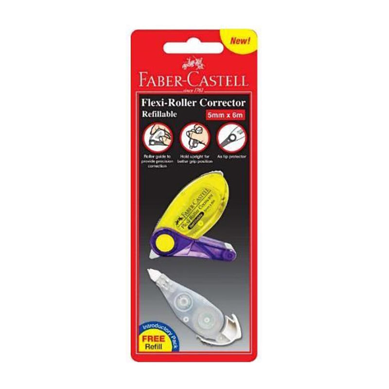FABER-CASTELL Flexi Roller Corrector +1 Refill 169202 Yellow Default Title
