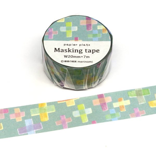 PAPIER PLATZ x merinomi 37-801 Pastel Crosses 20mm Default Title