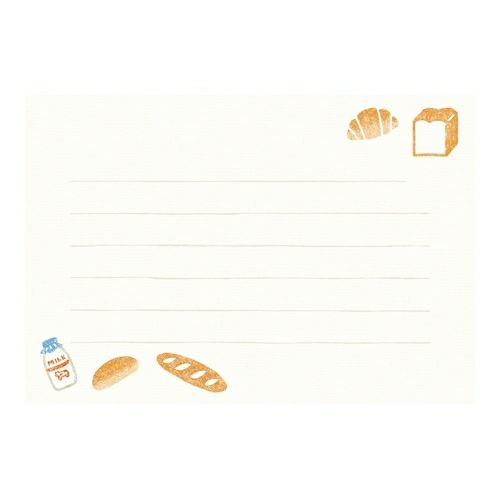 FURUKAWASHIKO Letter Set LLL332 Bread 1 Default Title