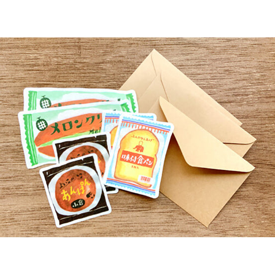 FURUKAWASHIKO Letter Set Die Cut LT396 Bread Default Title