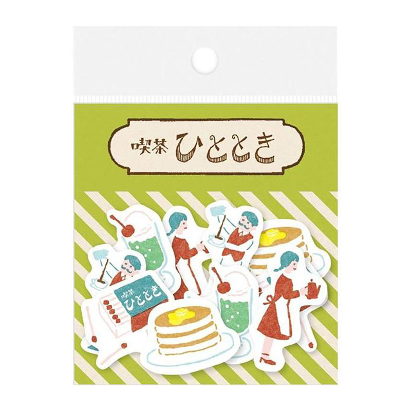 FURUKAWASHIKO Retro Flake Sticker QSA87 Cafe Default Title