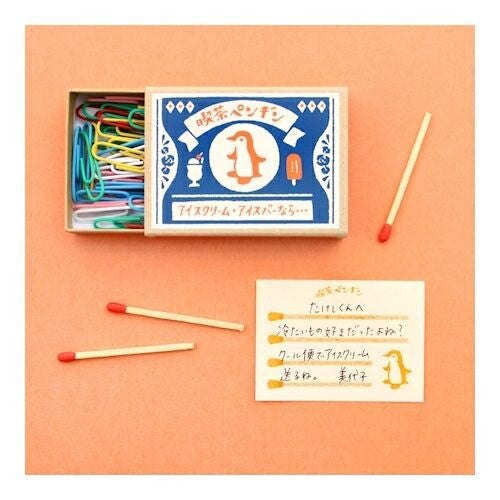 FURUKAWASHIKO Matchbox Memo LM160 Penguin Default Title