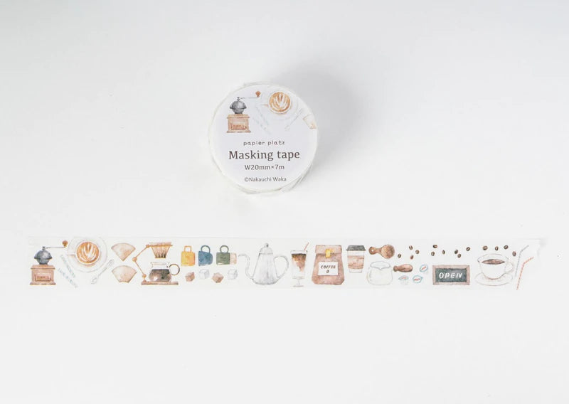 PAPIER PLATZ x Nakauchi Waka 37-817 Coffee 20mm