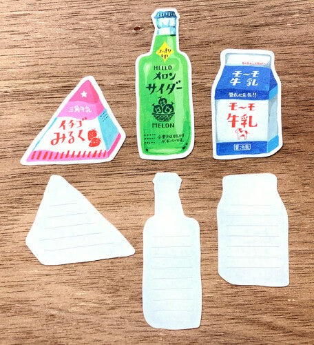 FURUKAWASHIKO Letter Set Die Cut LT398 Drinks