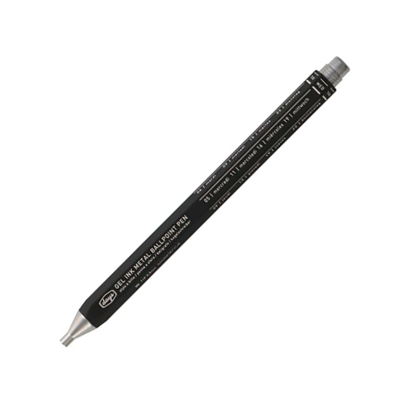 MARK'Style Days Gel Metal Ball Pen 0.5mm Black