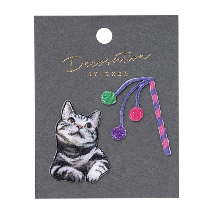 MARK'S Embroidery Sticker American Shorthair