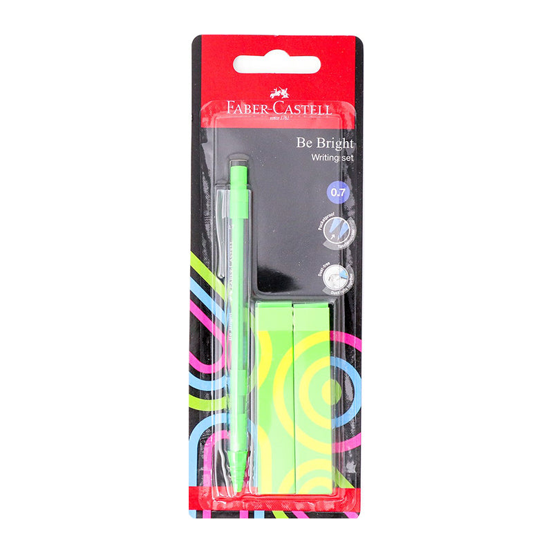 FABER-CASTELL Be Bright 134218 Writing Set 0.7mm Green Default Title