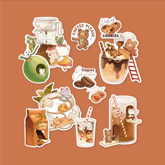 LOKAMADE Deco Sticker DS22:Coffeelogy 1226985