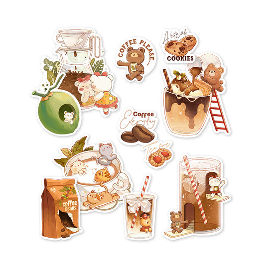 LOKAMADE Deco Sticker DS22:Coffeelogy 1226985