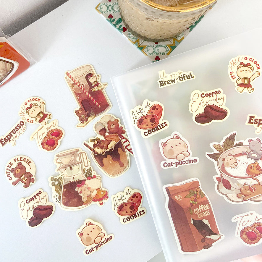 LOKAMADE Deco Sticker DS22:Coffeelogy 1226985