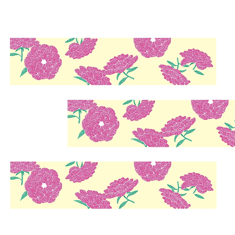 KING JIM SODA Trans. Masking Tape 20mm Flower Default Title