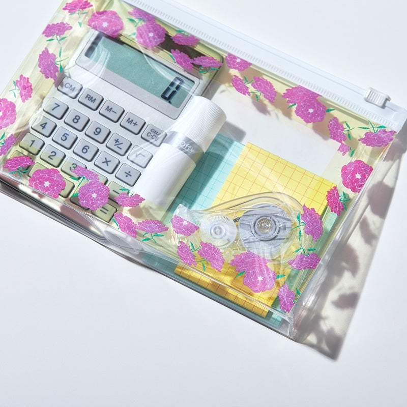 KING JIM SODA Trans. Masking Tape 20mm Flower Default Title