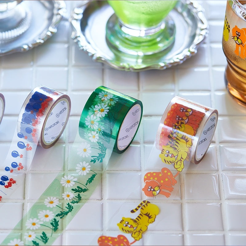 KING JIM SODA Trans. Masking Tape 30mm Wildflowers Default Title