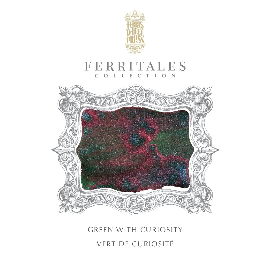 FERRIS WHEEL PRESS Fountain Pen Ink 20ml Ferritales Green With Curiosity Default Title