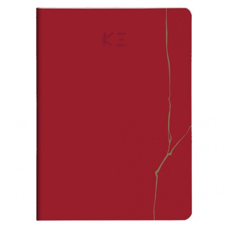 CLAIREFONTAINE x K3 Maiko Stapled Notebook A5 32s Lined Kintsugi