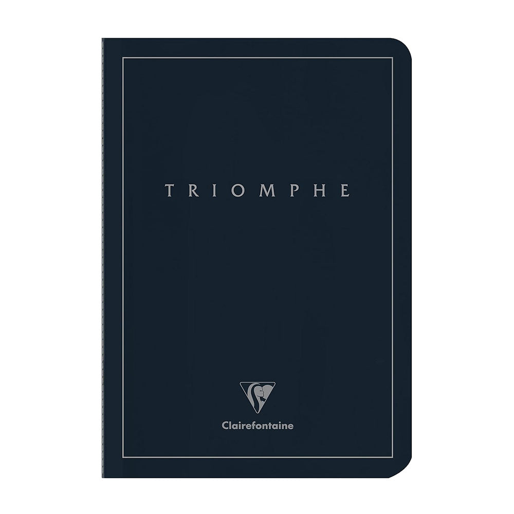 CLAIREFONTAINE Triomphe Platinum Notebook A5 48s 90g Ivory Plain