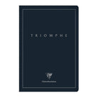 CLAIREFONTAINE Triomphe Platinum Notebook A4 48s 90g Ivory Plain
