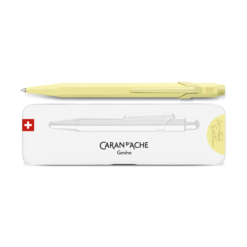 CARAN D'ACHE 849 Ball Pen Claim Your Style Limited Edition 4 Frozen Lemon Default Title