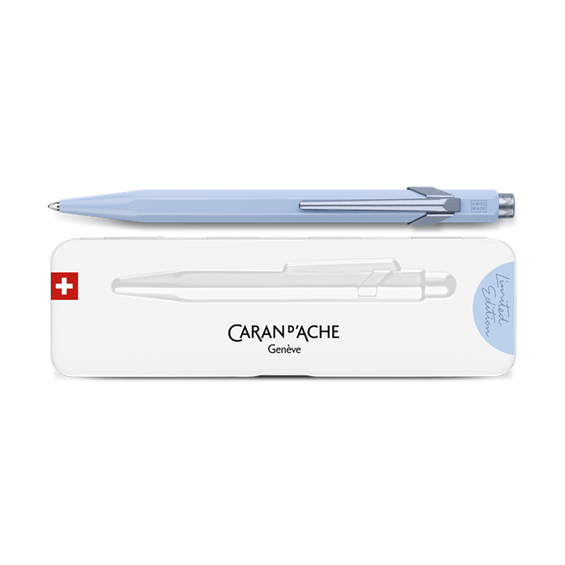 CARAN D'ACHE 849 Ball Pen Claim Your Style Limited Edition 4 Polar Blue Default Title