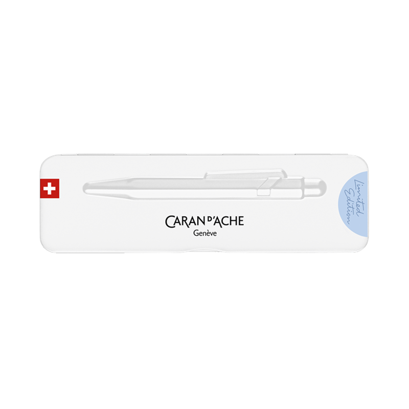 CARAN D'ACHE 849 Ball Pen Claim Your Style Limited Edition 4 Polar Blue Default Title