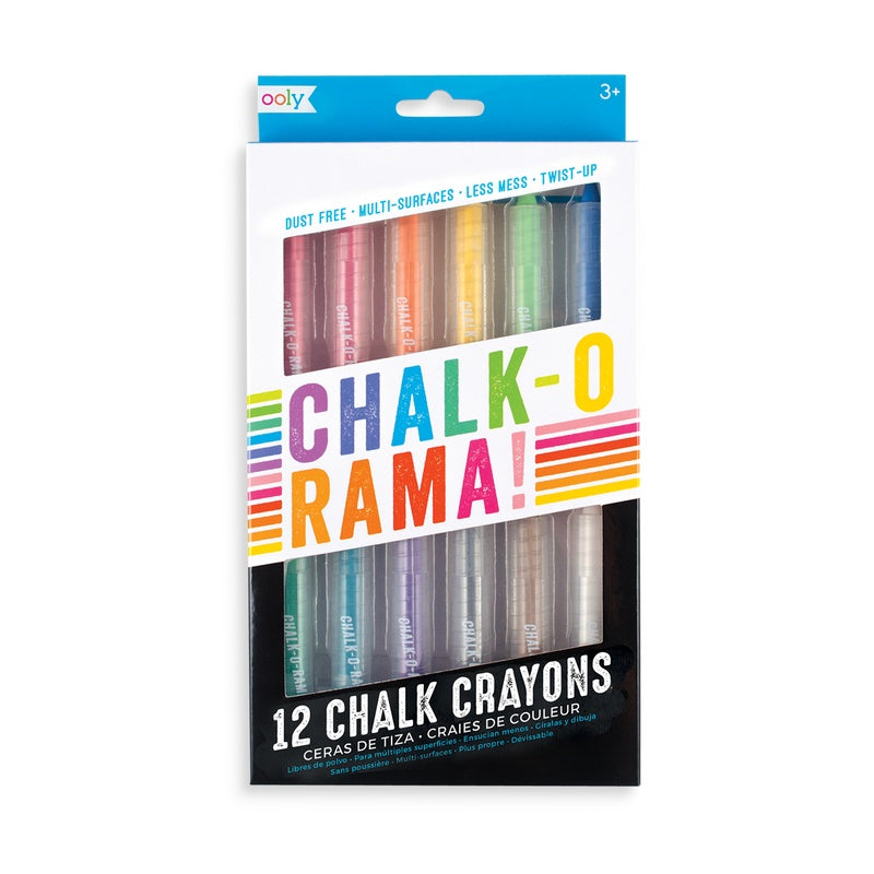 OOLY Chalk O Rama Chalk Crayons 12s 1227916