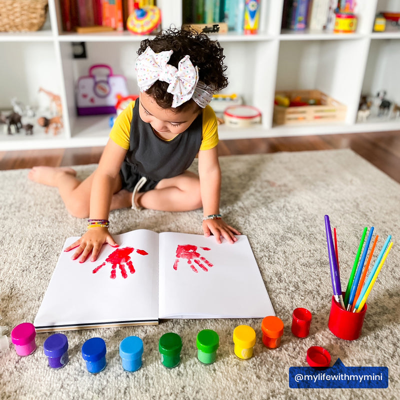 OOLY Lil Poster Paint Pods & Brush 13s Classic 1227919