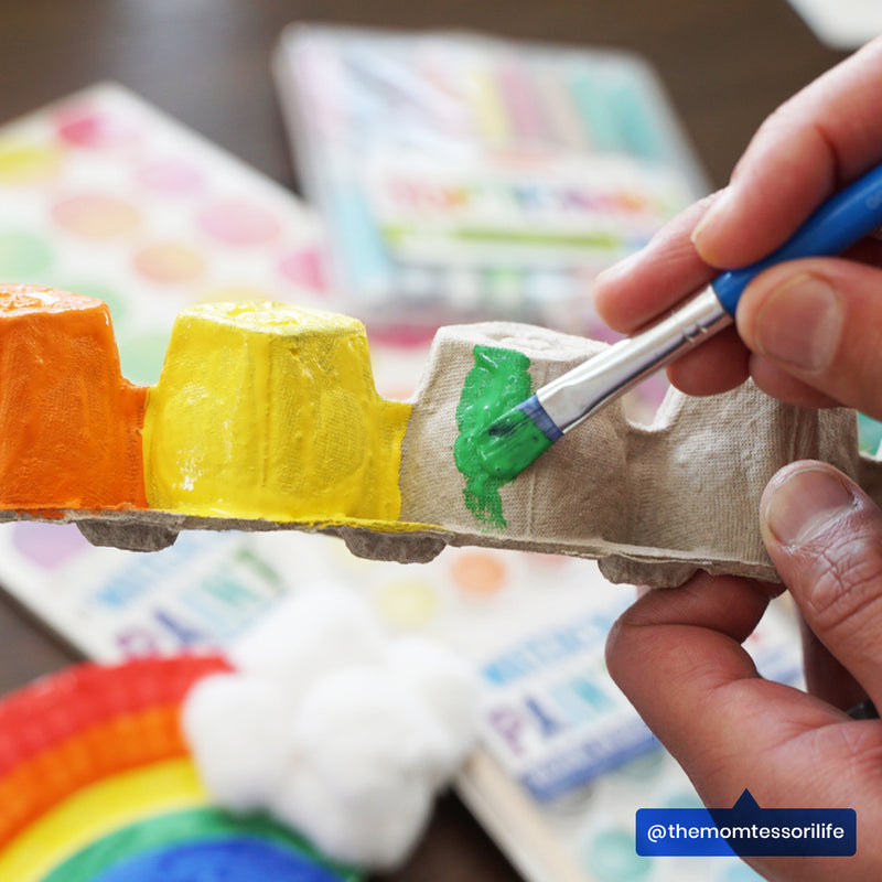 OOLY Lil Poster Paint Pods & Brush 13s Classic 1227919