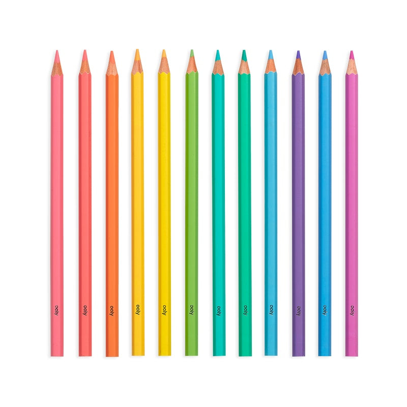 OOLY Pastel Hues Colored Pencils 12s 1227921