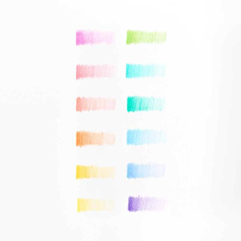 OOLY Pastel Hues Colored Pencils 12s 1227921